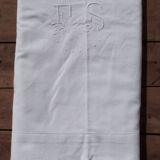 Old cloth in mestizo, monogramned FS