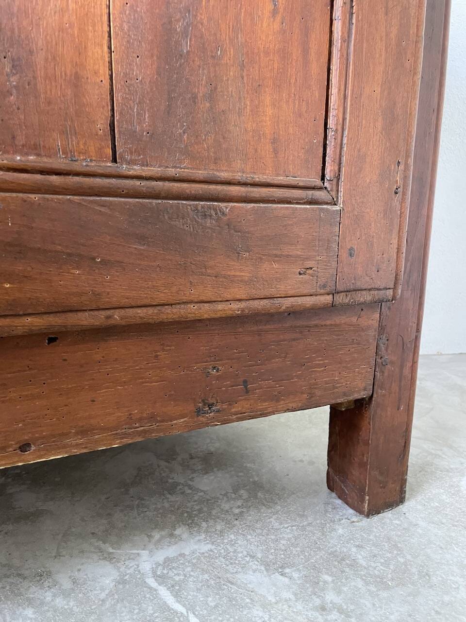 Jam cabinet, folk art furniture, oak, 19th century