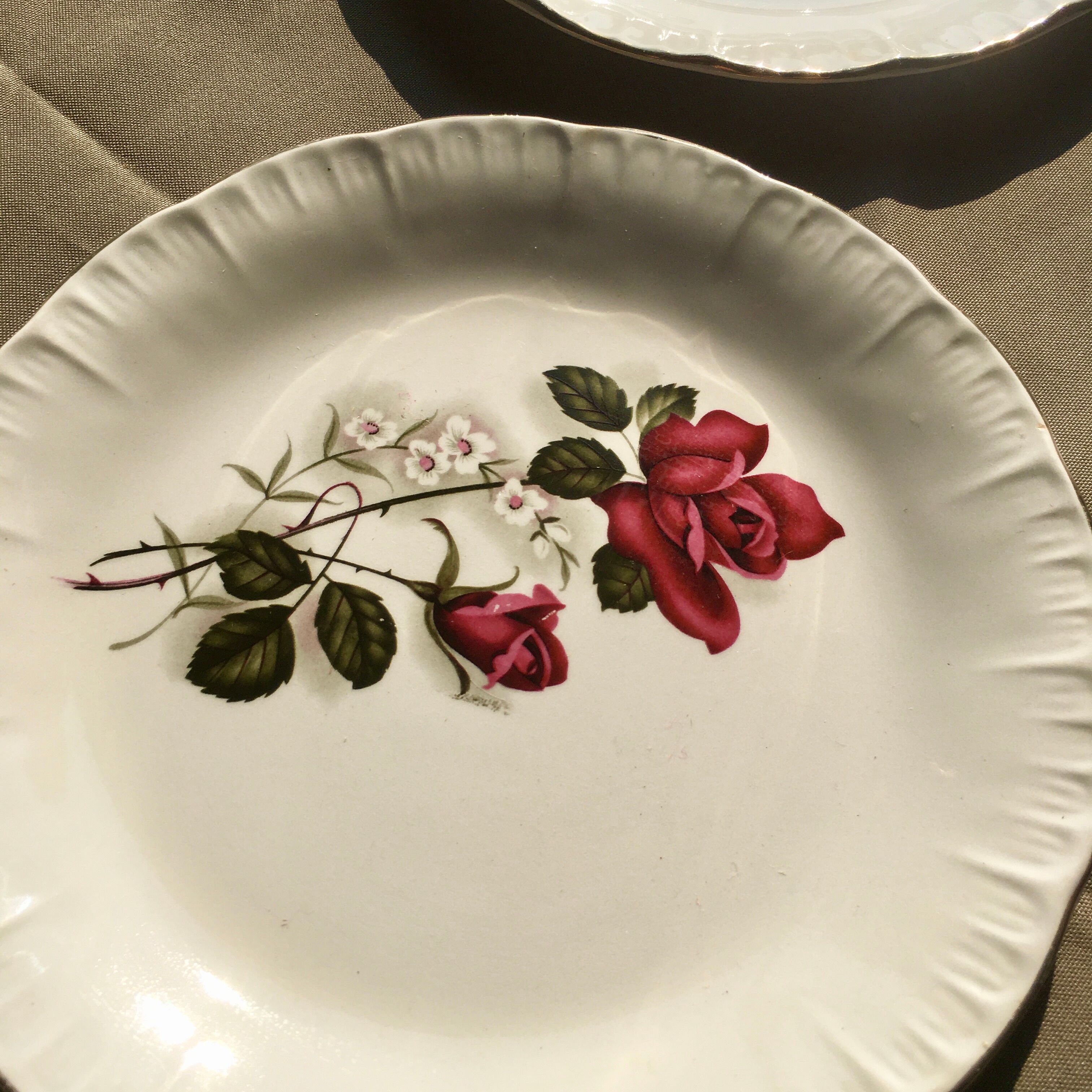 Digion&Sarreguemines dessert plates