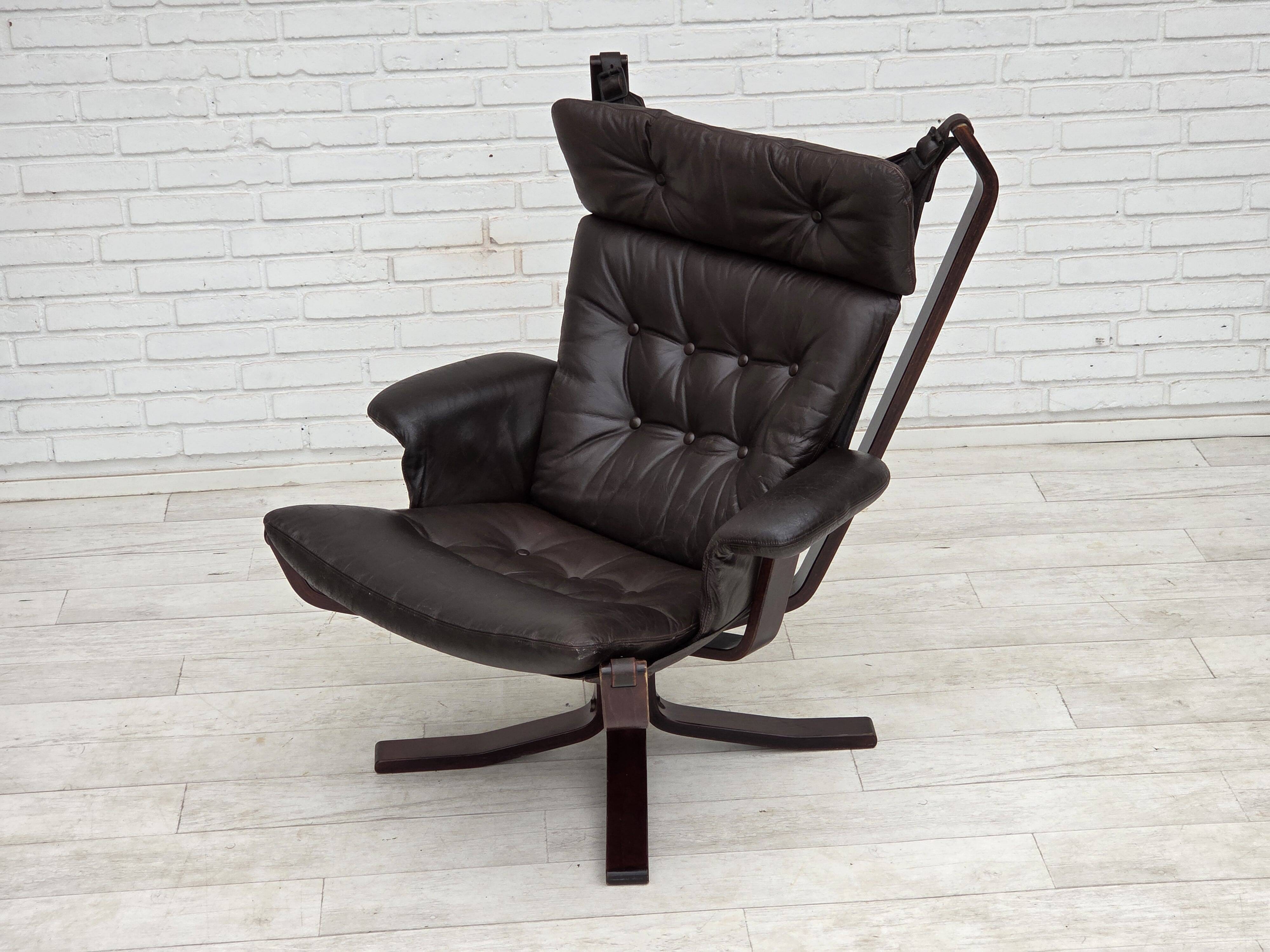 1970s, Norwegian chair by Sigurd Ressel, model "Falcon".