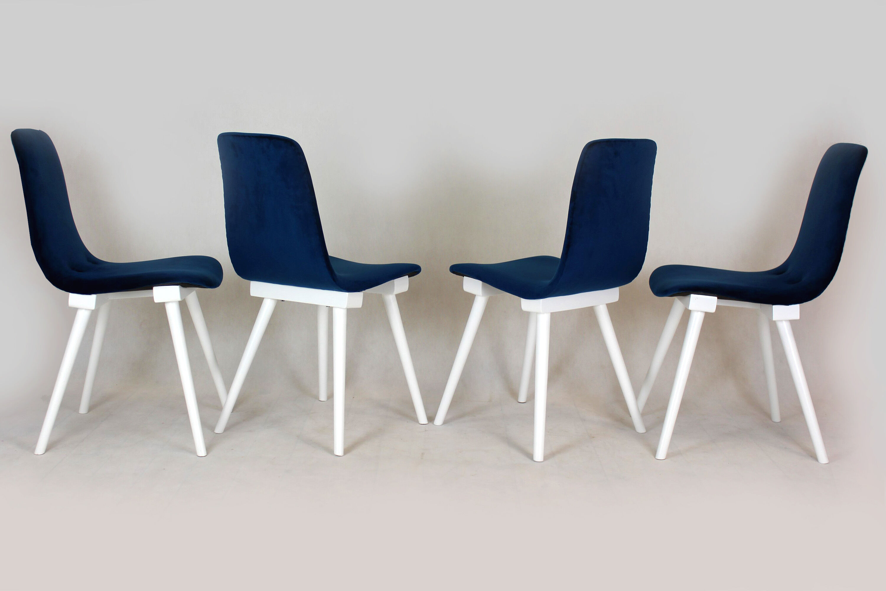 Dining Chairs from Radomsko, 1960s, Set of 4
