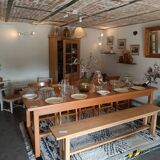 Large farmhouse table
