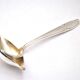 Sauce spoon Fat / lean ladle Silver metal service SFAM 18cm