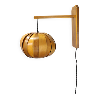 Applique en bois, Tchécoslovaquie années 1960