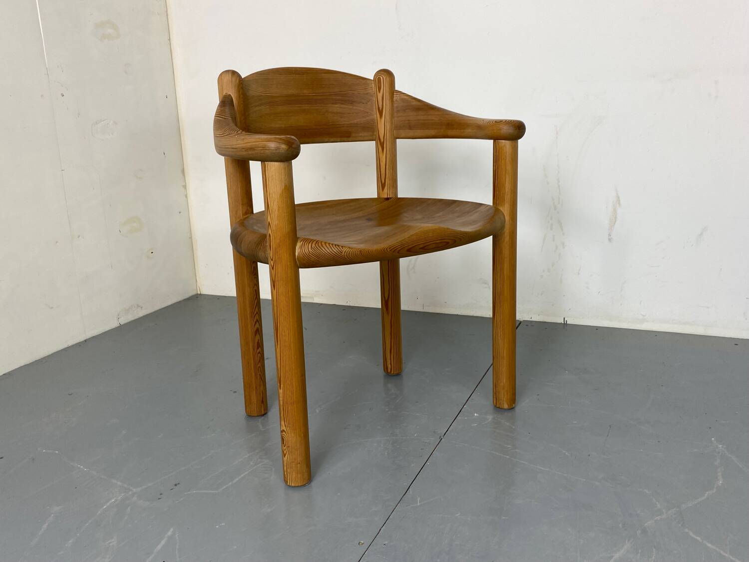 Mid-century danish architectural side or dining chair by rainer daumiller, 1960s