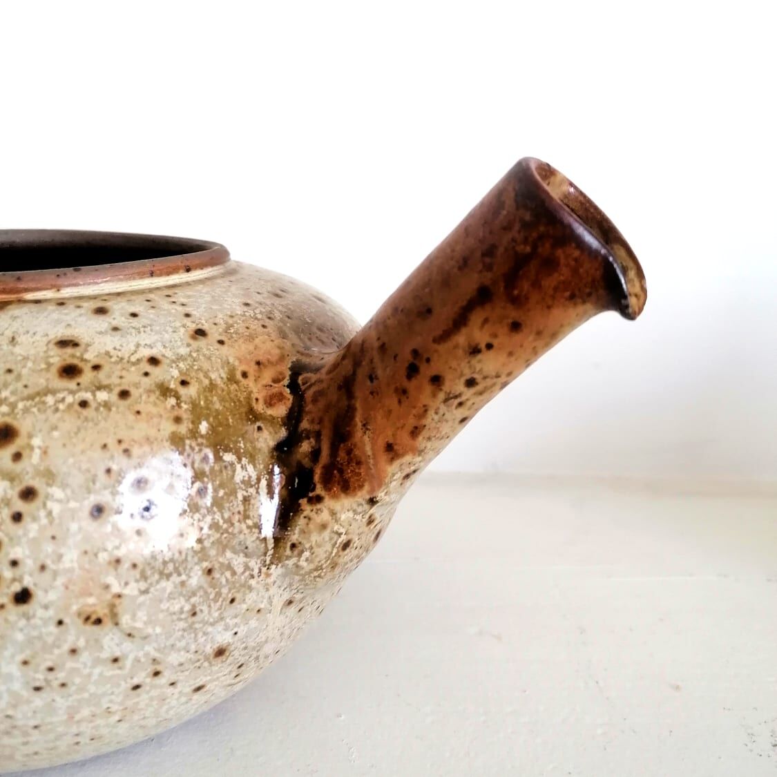 Pyrite sandstone teapot Jean Pierre Prudhomme, 1960