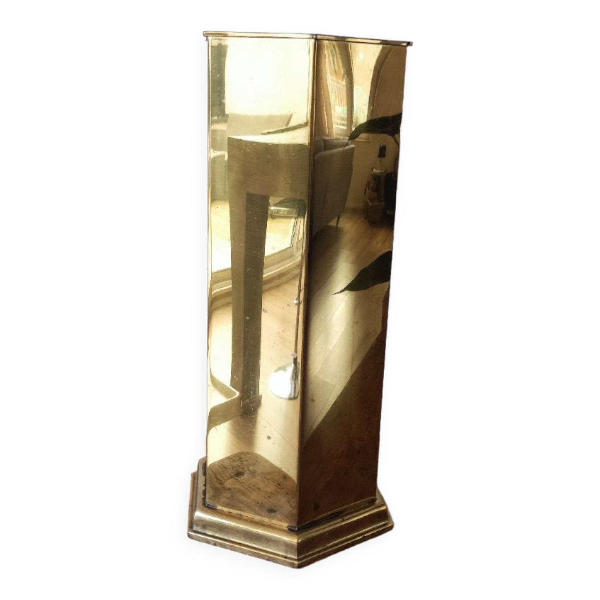 Bistro umbrella stand from the 60s