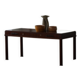 Mid-20th century mahogany writing desk by a Danish cabinetmaker, 1950s.