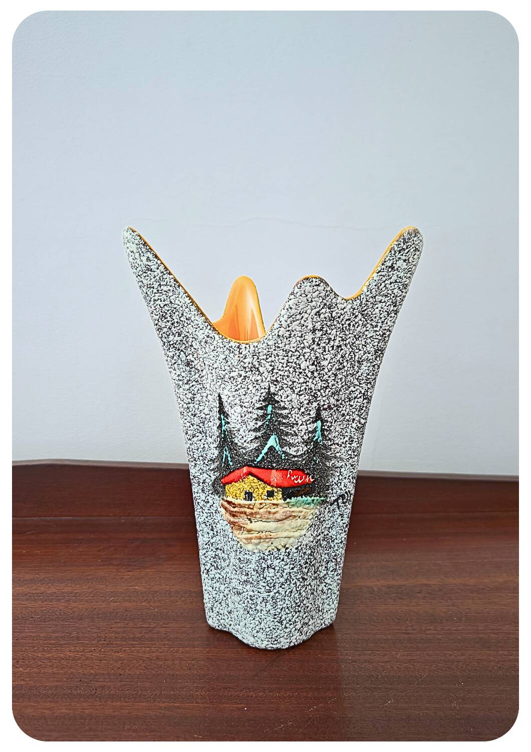 Vintage Tess Ceramic Lava Vase