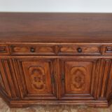 2-door walnut buffet Tonges