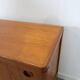 Deens design en teck Bramin dressoir, buffet vintage