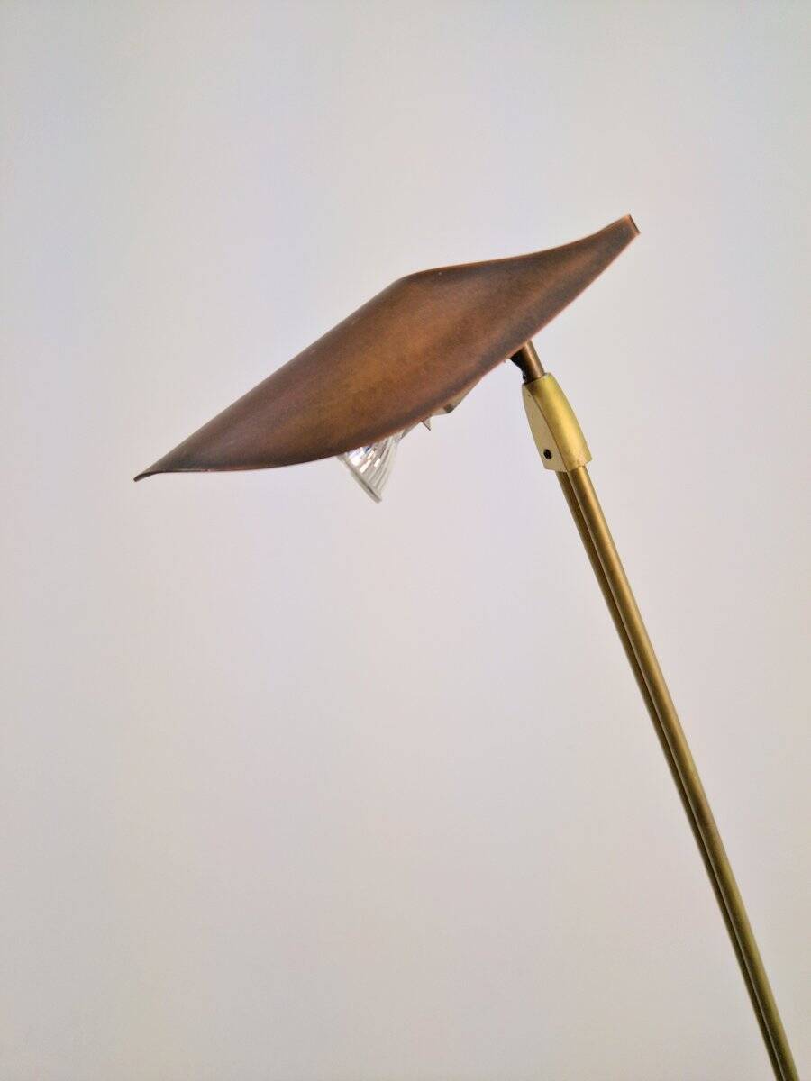 Modern Brass Lance Floor Lamp by Bernd Beisse, Germany, 1990s