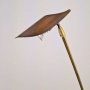 Modern Brass Lance Floor Lamp by Bernd Beisse, Germany, 1990s