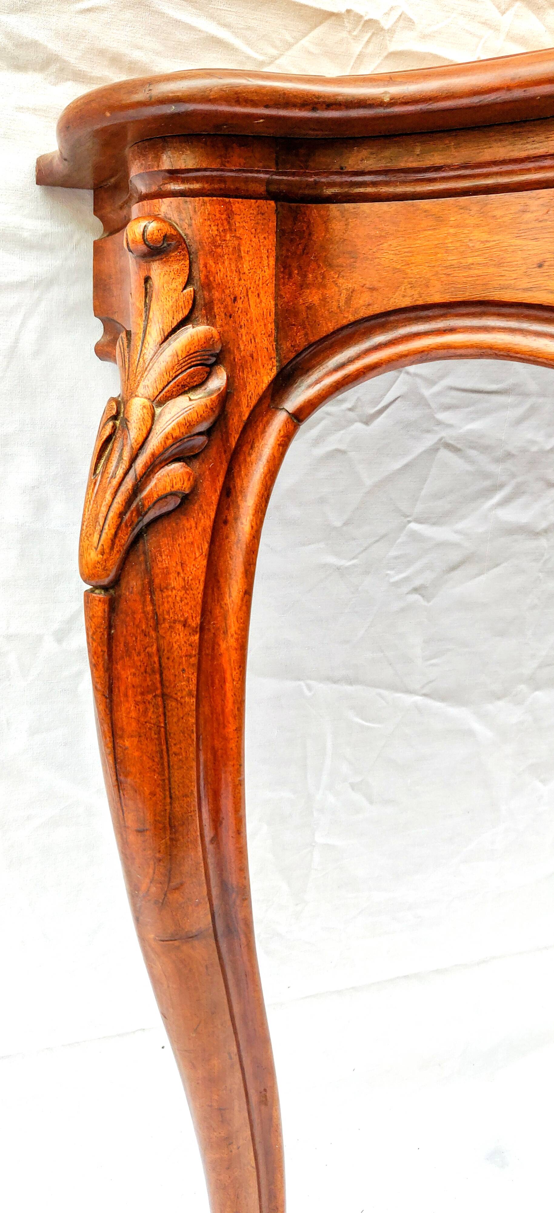19th-century Louis XV-style console