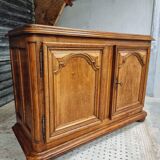 Buffet ancien 18ème siècle meuble en noyer XXL