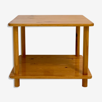 Table en bois des années 70