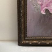 Still life bouquet of flowers oil painting