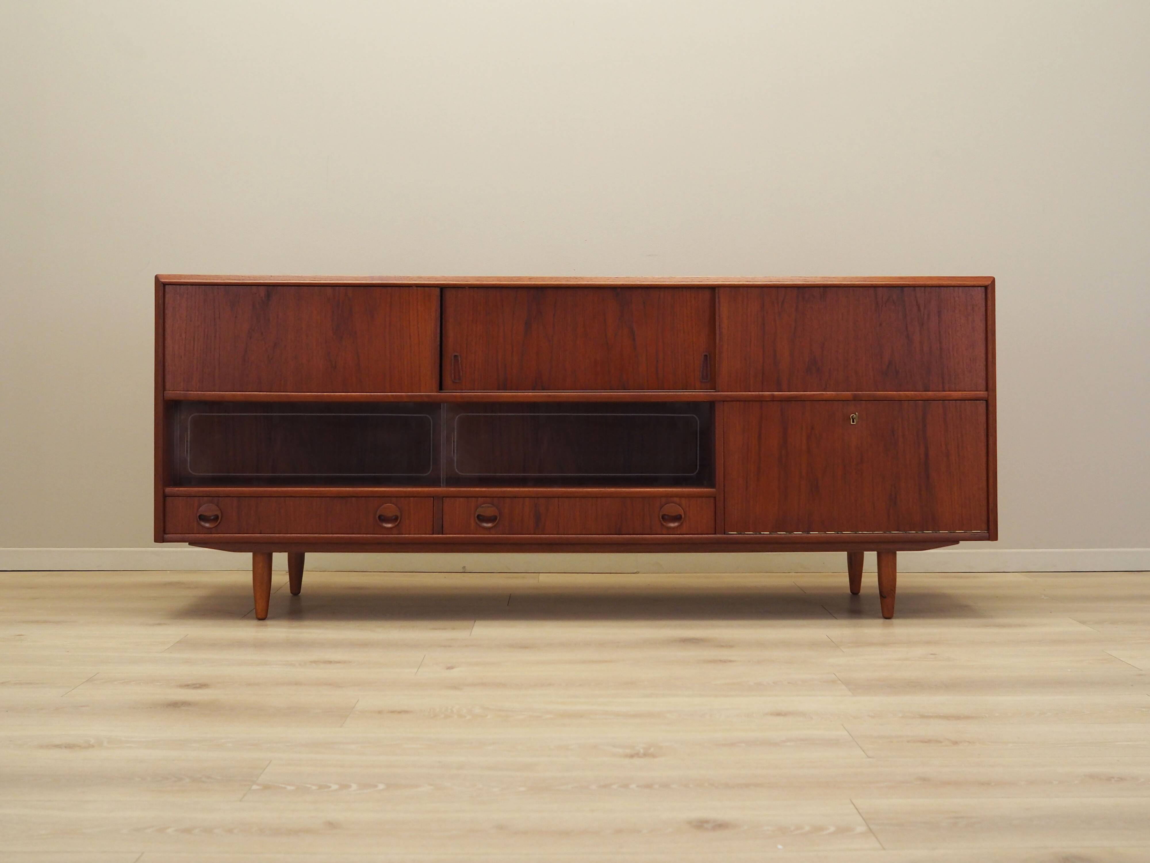 Teak sideboard, Danish design, 1970s, production: Denmark