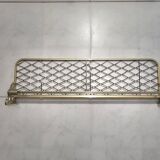 Coat rack in gold aluminum from the 50s and 60s
