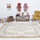 Beige & Brown Turkish Vintage Rug 166x272Cm SK 21860