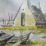 Pair of watercolors