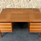 Teak writing desk by GV Gaasvig for GV Møbler 60/70