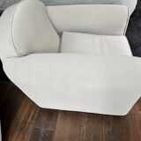 50s club set: 1 3-seater sofa and 2 refurbished armchairs