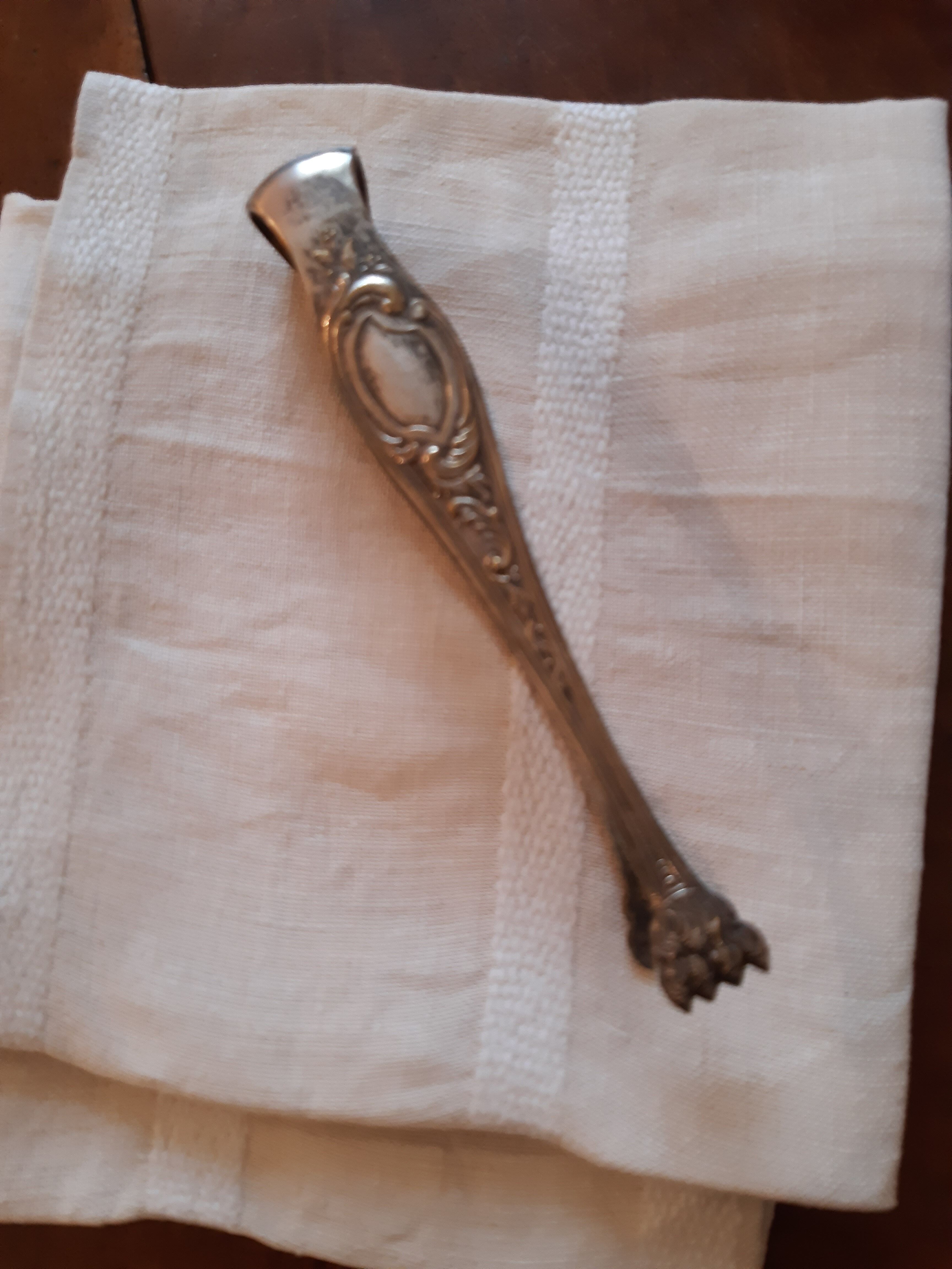 Art Nouveau sugar tongs