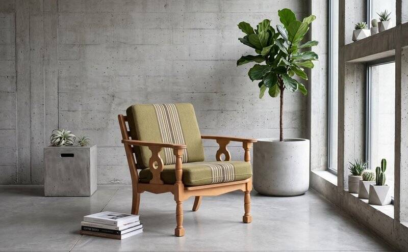 Vintage Oak Chair by Henning Kjærnulf, Denmark, 1960s