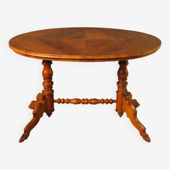 Ludwik Filip oval table from 1870-1890