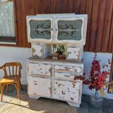 Mado chippy paint white sideboard
