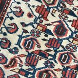 Tapis ancien persan kurde fait main 117x185 cm