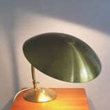 Large brass table lamp, Egon Hillebrand, 1930s