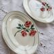 Paire de raviers anciens Creil et Montereau Maryse