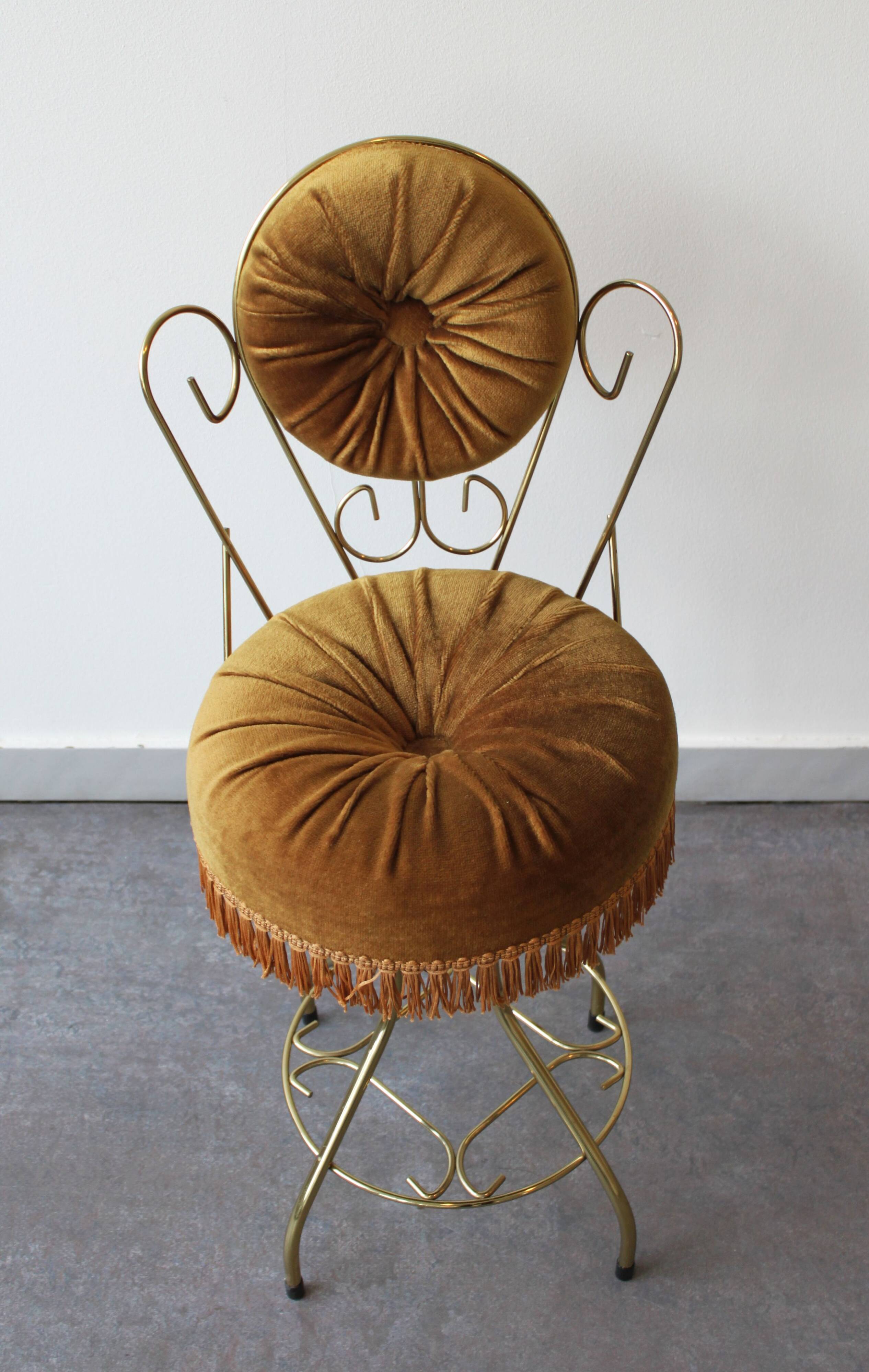 Chaise vintage dite “Coiffeuse”, 50’s.