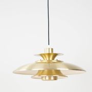 Lampe à suspension vintage danoise Lyskaer par Bent Nordsted, 1980