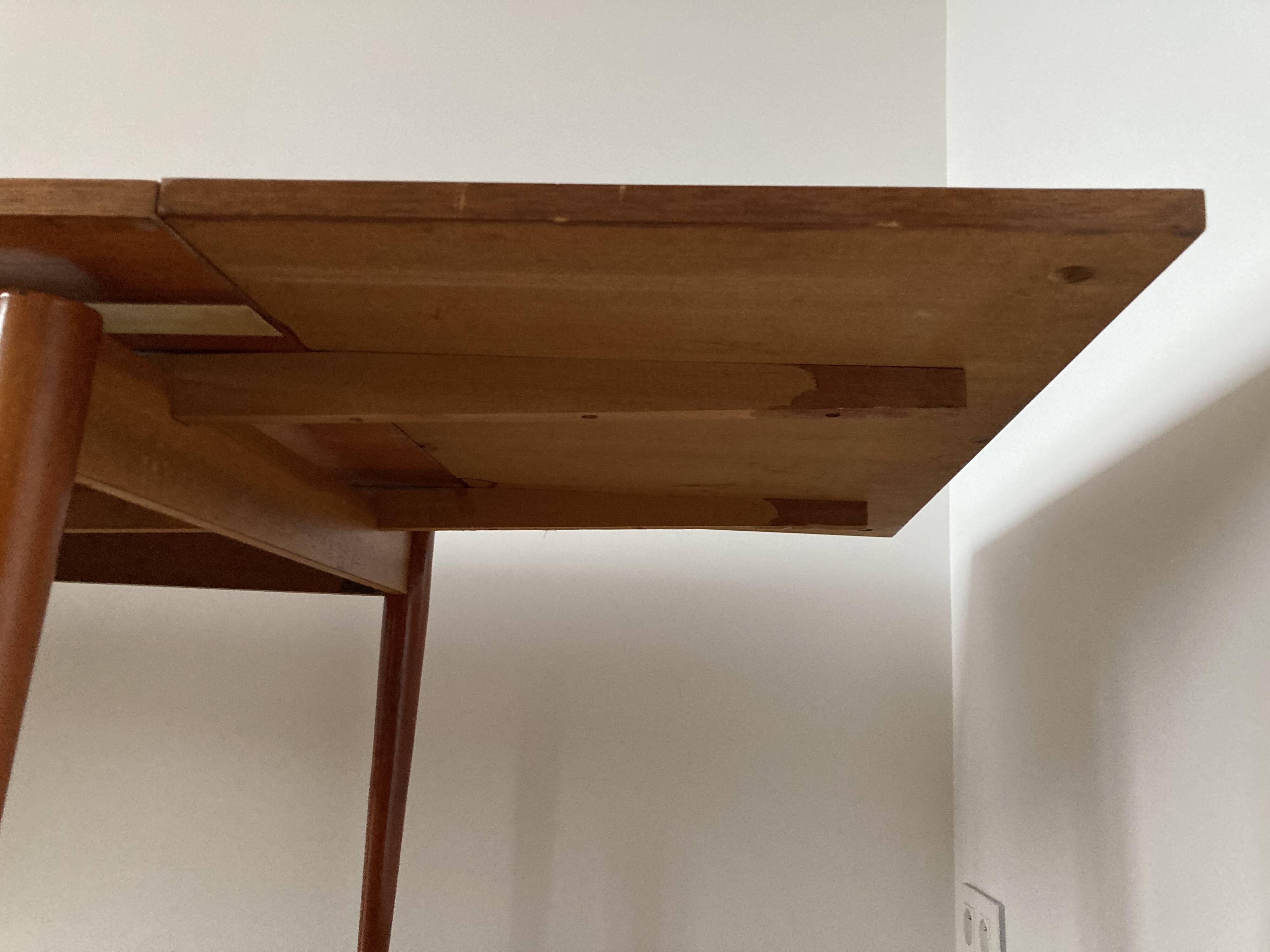Scandinavian-style rectangular table