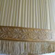 Lampshade fabric pleated fringes