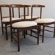 Set of 4 modernist chairs by Greta Magnusson Grossman, USA circa 1950