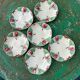 Dessert plates in Choisy le Roi slipware