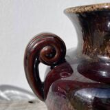 Ceramic vase with glaze 1970