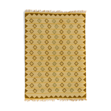 Scandinavian mid-century short pile rug. 222 (236) x 158 cm / 87 (93) x 62 in.