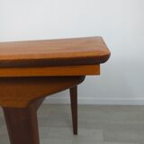 Scandinavian dining table design 60s vintage teak