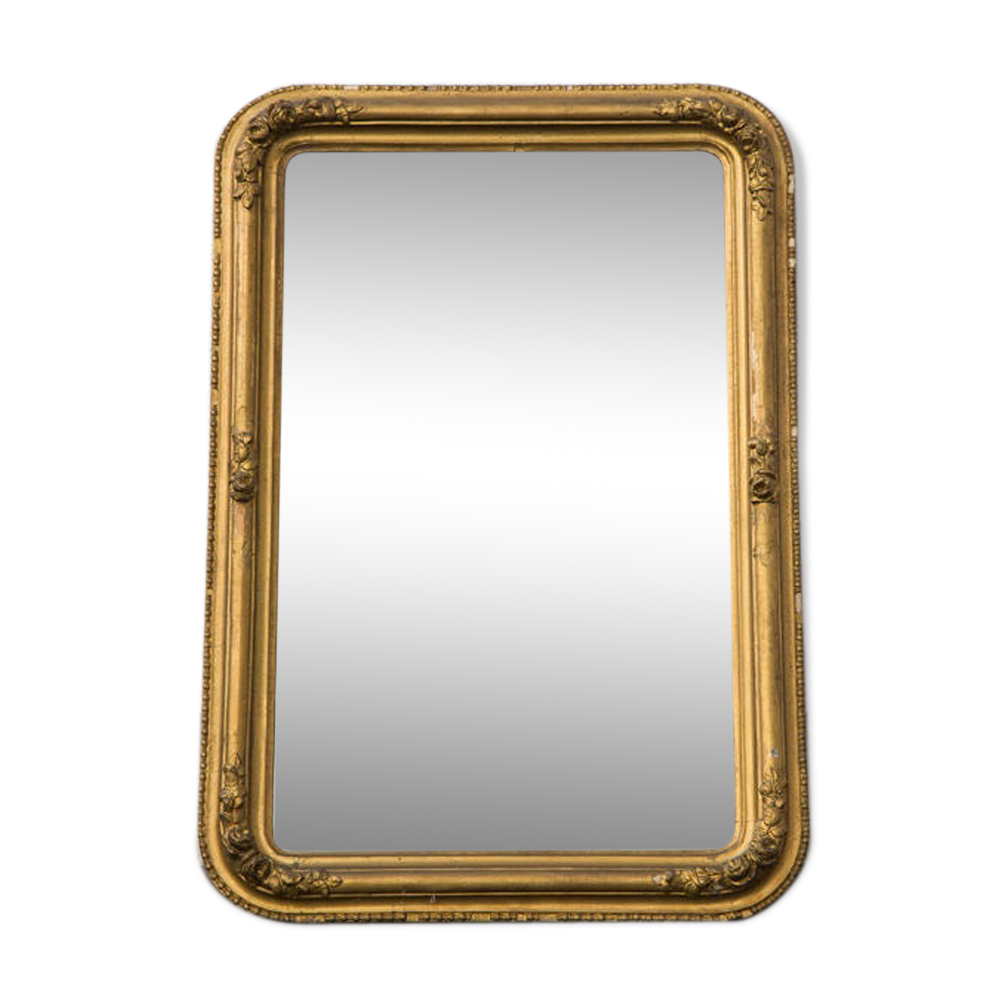 Old gold mirror, 66x100cm