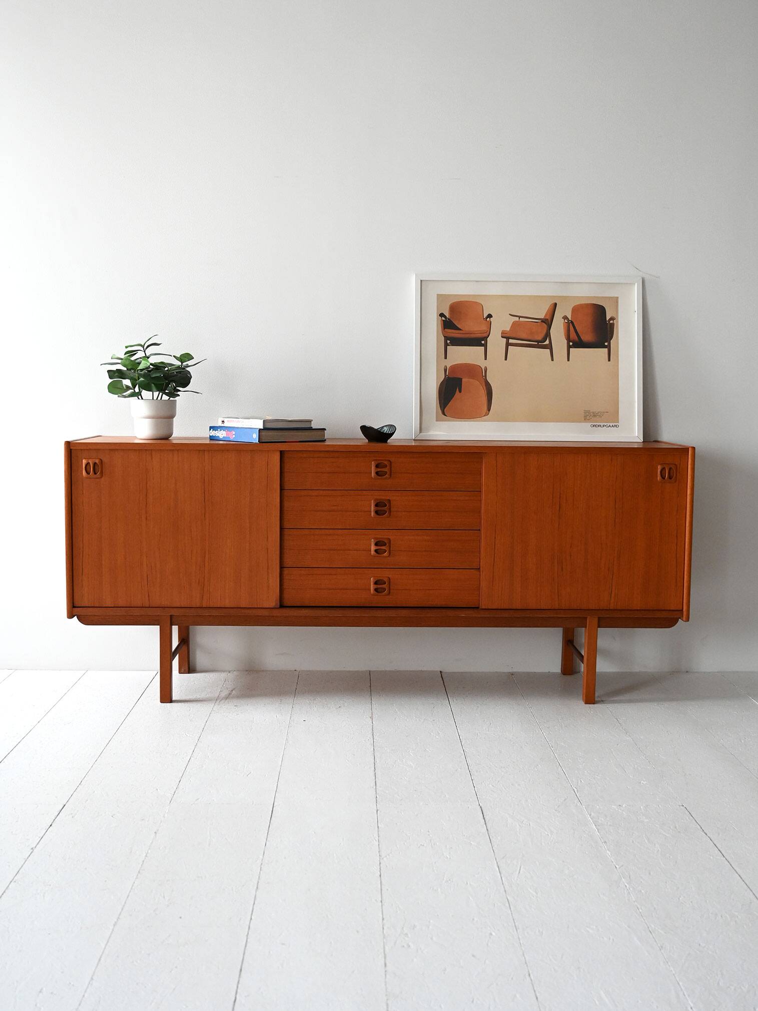 1960s Scandinavian IKEA Korsør Teak Sideboard