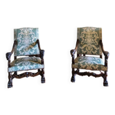 Paire de fauteuils 1900