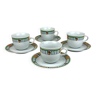 Small Chinese Xinjiang porcelain coffee cups