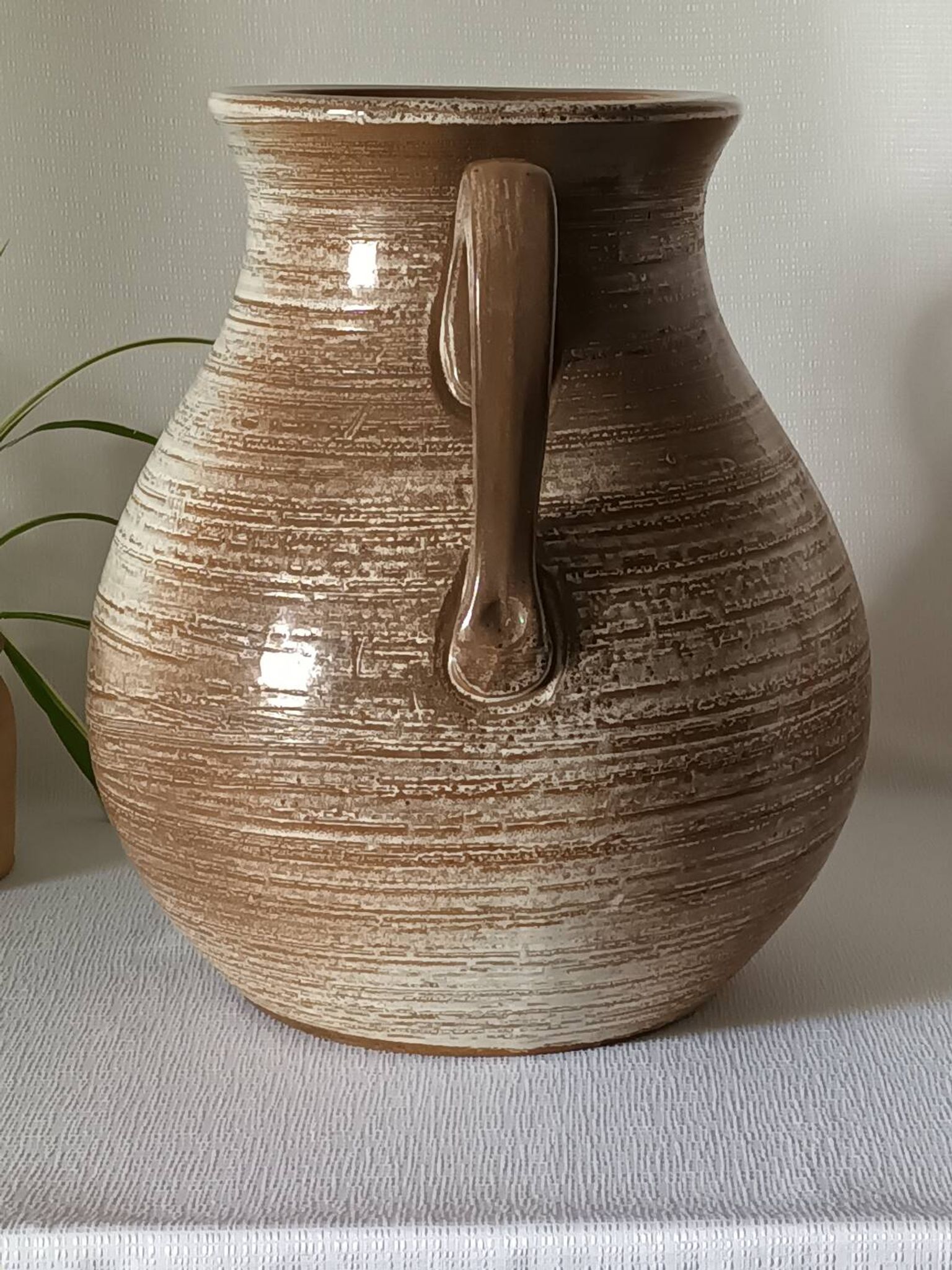 Vintage St Clément style ceramic jar