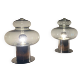 Vintage Anvia Space Age table lamps - set