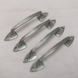 Old art deco metal handles restoration furniture drawers door